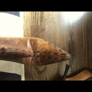 Jimmy Choo boots brown leather size 37